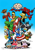 CARTOON SECRET WARS