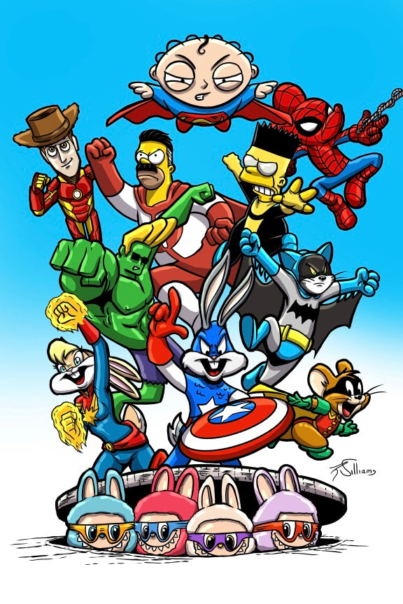 CARTOON SECRET WARS