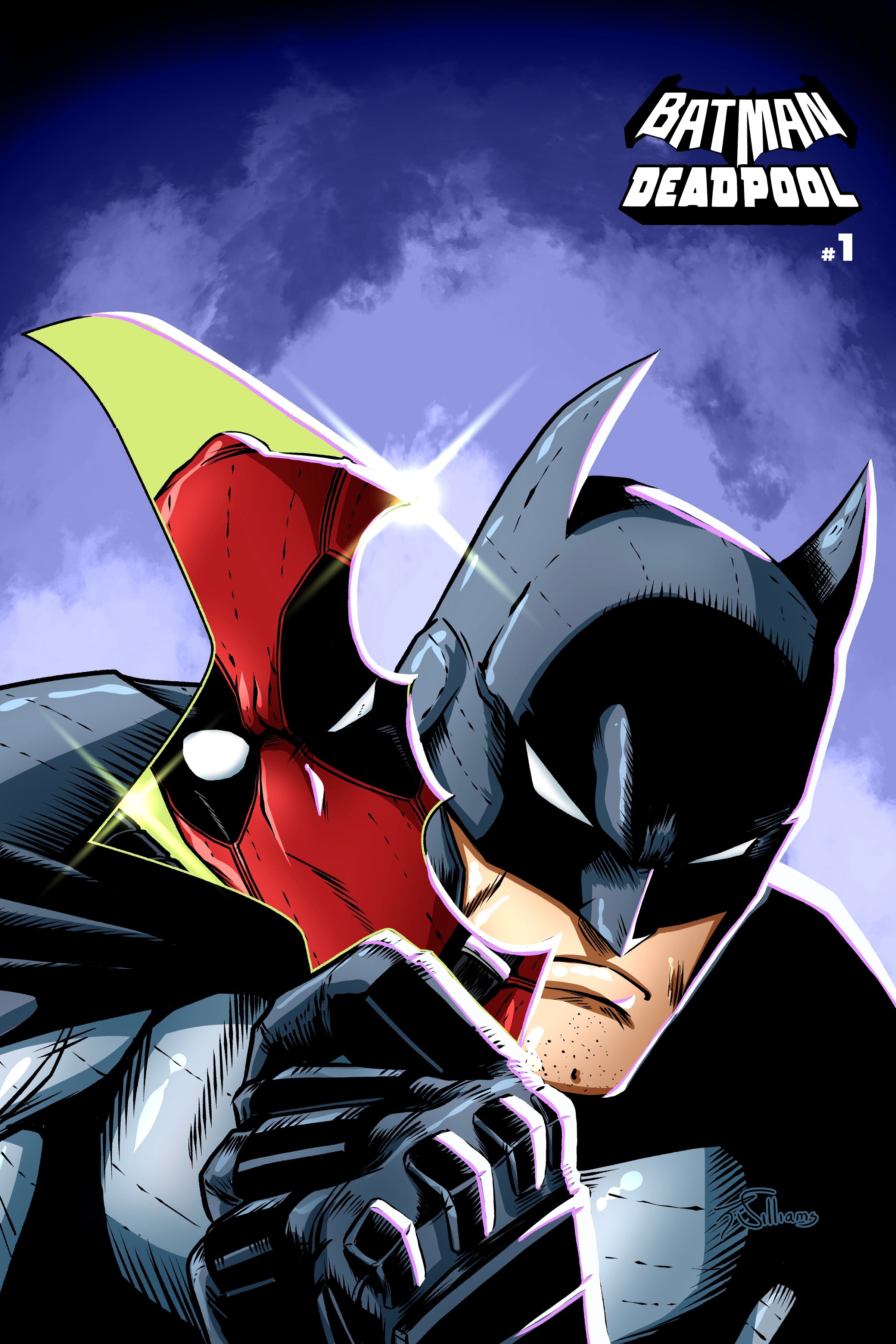 Batman Deadpool #1 Print