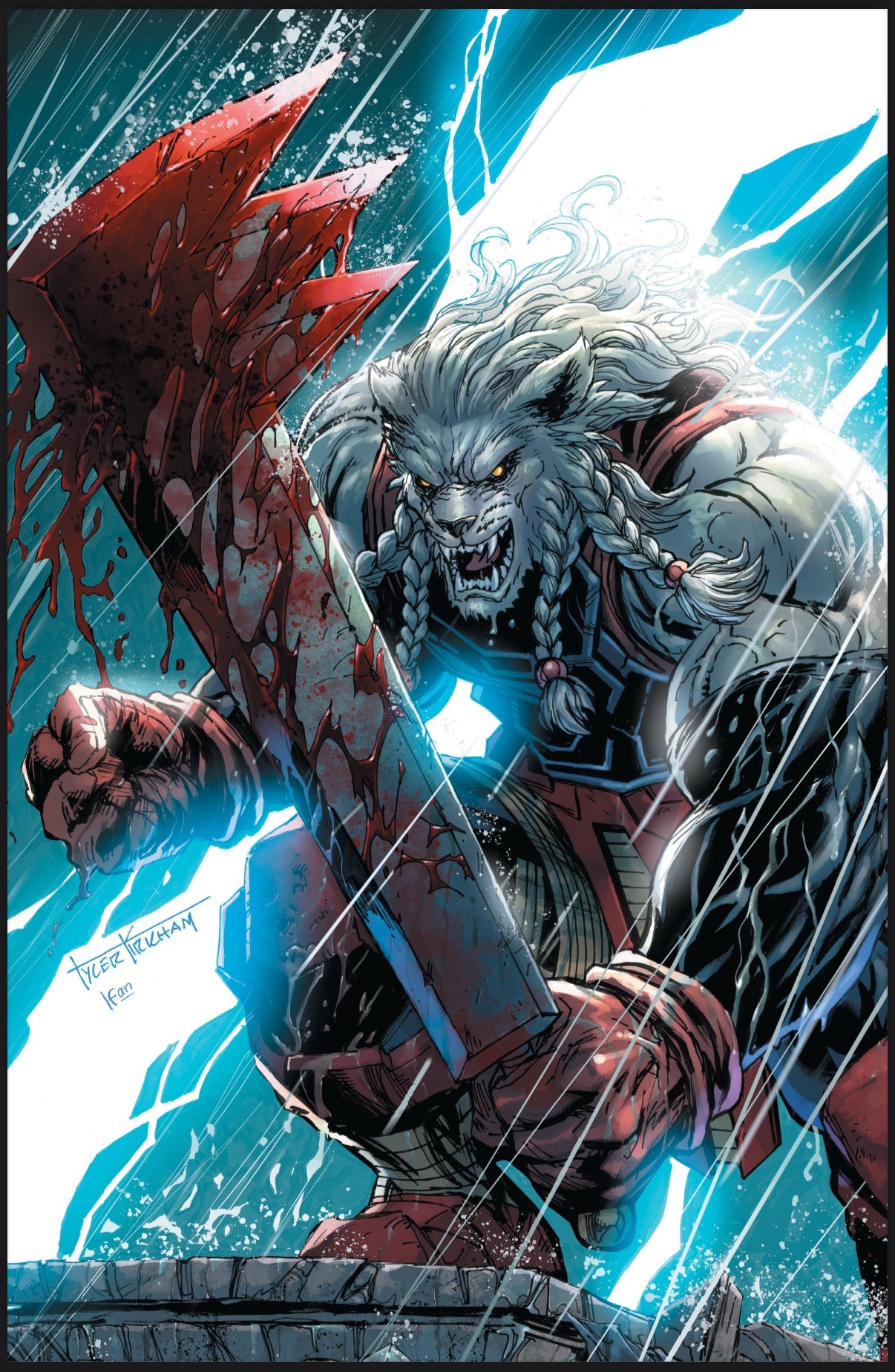 Battle Beast #2 Raw Signed